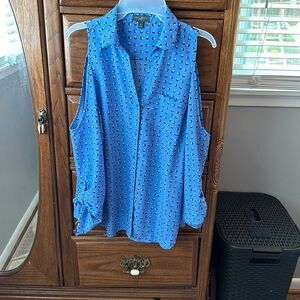 Open shoulder blouse